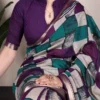 Beautiful WMN 7045 Viscose Chanderi Printed Saree Wholesale 2026
