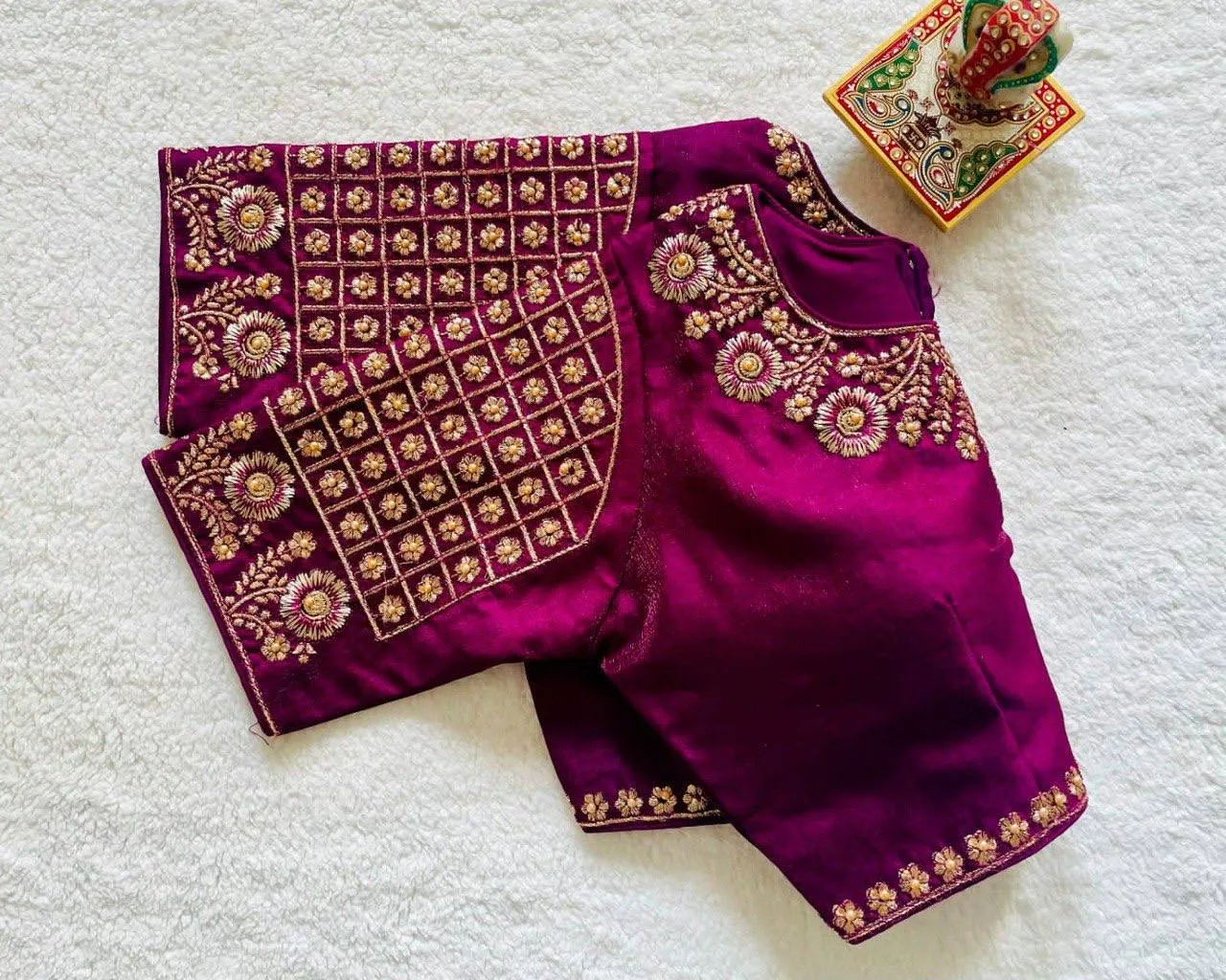 Beautiful Mrunal 278 Milan Silk Festival Readymade Blouse 2026