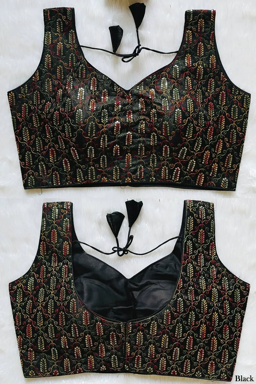 Beautiful Mrunal 301 Kashmiri Tread Work Readymade Blouse 2026