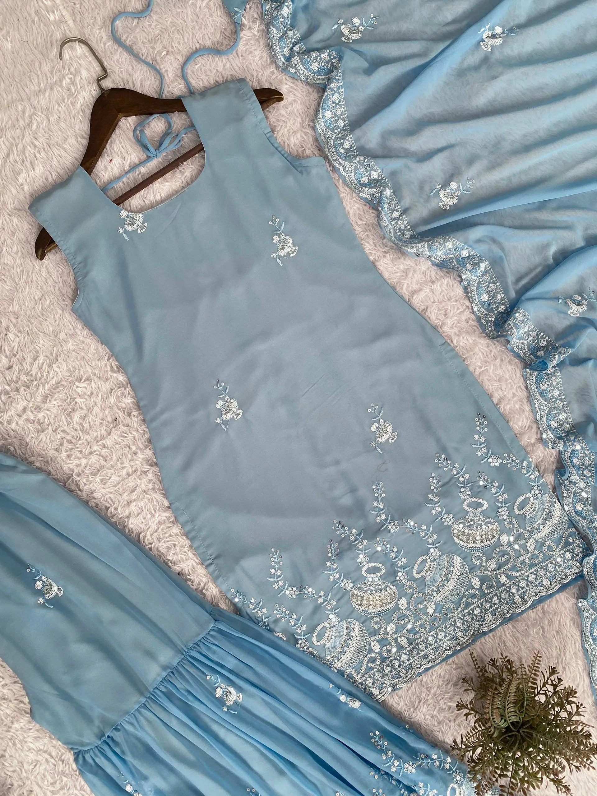 Stylish BV 430 Georgette Salwar Suit With Embroidery Work Wholesale Catalog 2026