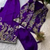 BV 436 Chinon Koti With Palazzo Indo Western
