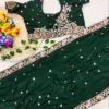 Beautiful RC1 Fox Blooming Trending Designer Embroidery Work Saree Wholesale Surat 2026