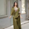 Latest BV 349 Air Tex Chinon Embroidery Indo Western Wholesale Surat 2026
