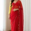 Launching WMS Georgette Designer Hand Work Wholesale Surat Saree 2026