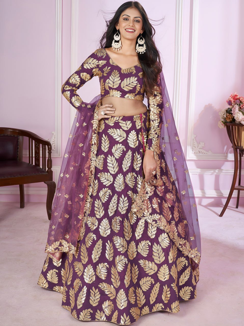 Zeel 5103 Soft Net Embroidery Work Wedding Wear Lehenga Choli Wholesale Surat