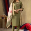 Latest Lila 109 Shimmer Gold Silk Office Wear Readymade Dress Wholesale 2026
