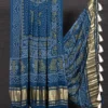 Stylish WMN 4001 Gaji Silk Printed Tassels Work Dupatta Wholesale 2026