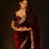 Latest RC1 5089 9000 Velvet Designer Embroidery Party Wear Saree Wholesale 2026