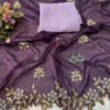 Beautiful RC1 Candy Crush Silk Moti Work Party Wear Saree Wholesale Surat 2026
