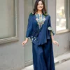 Latest BV 349 Air Tex Chinon Embroidery Indo Western Wholesale Surat 2026