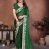 Beautiful Kiara Starbucks1 Rangoli Silk Embroidery Festival Saree Wholesale Surat 2026