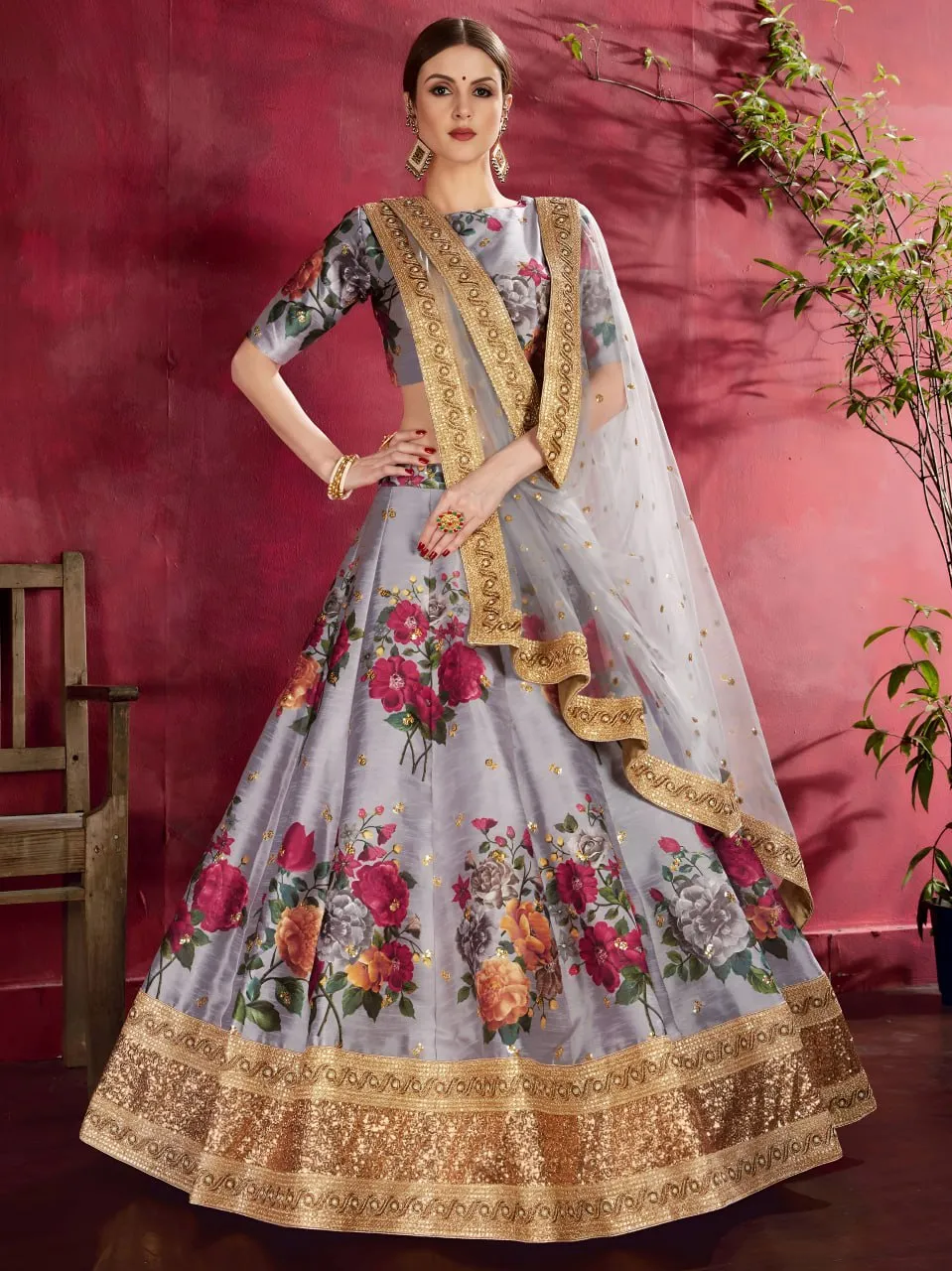 Buy Zeel 7507 Art Silk Embroidery Festive Lehenga Choli In Surat Wholesale Market 2026