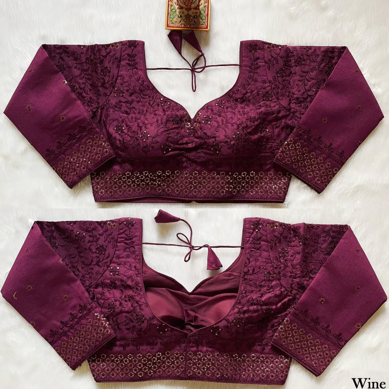 Stylish Mrunal 299 Heavy Milan Silk Embroidery Readymade Blouse 2026