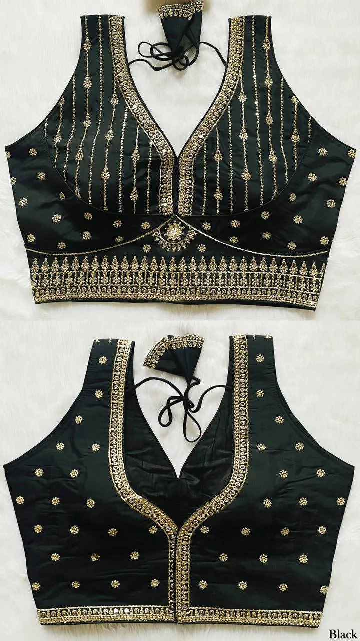 Buy Mrunal 303 Radha Embroidery Work Readymade Blouse 2026