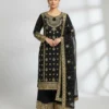 Beautiful Sabina 5214 Georgette Embroidery Party Wear Readymade Dress Wholesale 2026