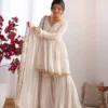 Stylish Sabina 5300 Mal Chanderi Mirror Handwork Sharara Suit Wholesale 2026