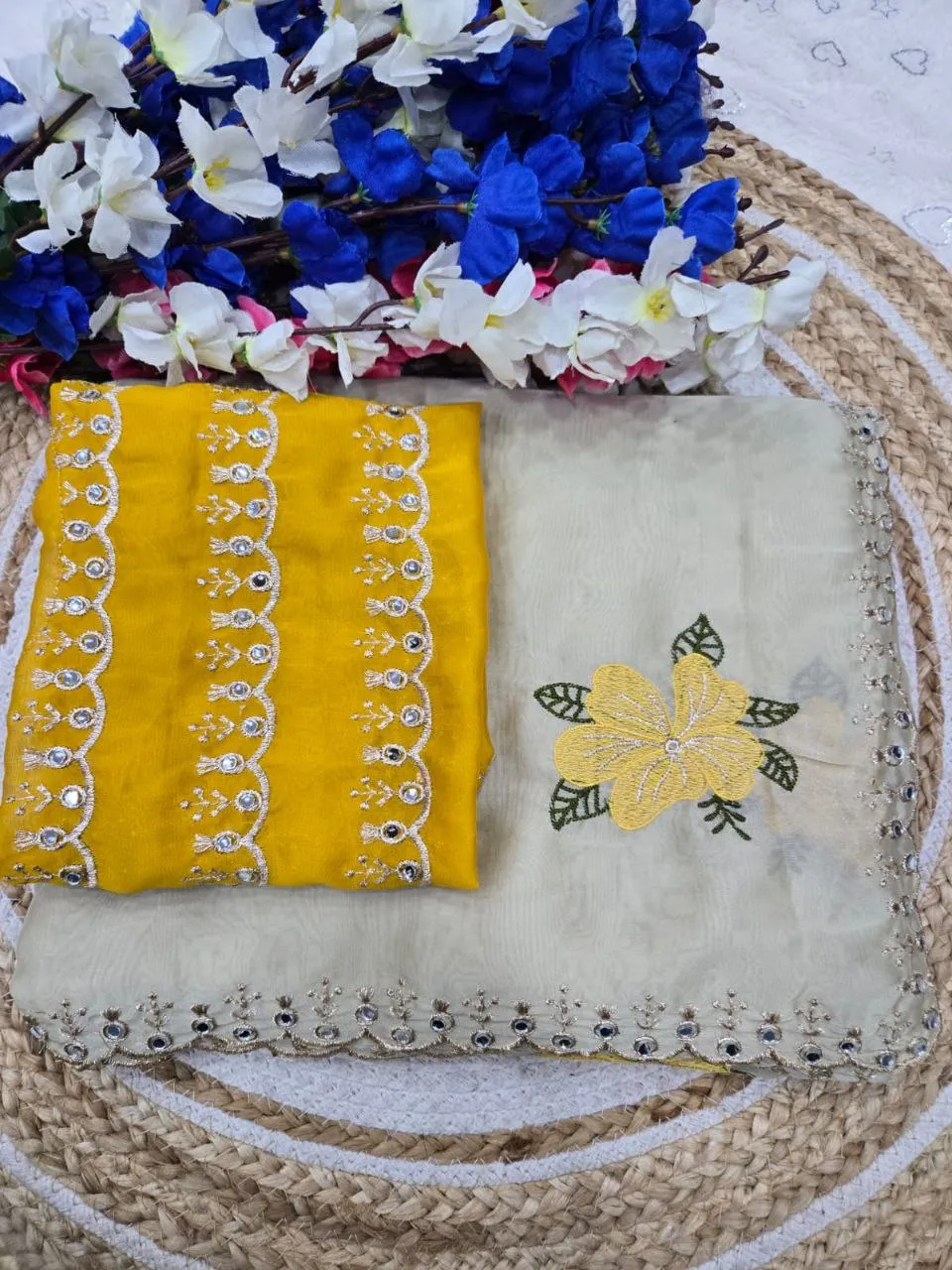 Launching RC1 Avni Rangoli Silk Mirror Work Festival Saree Wholesale Surat 2026