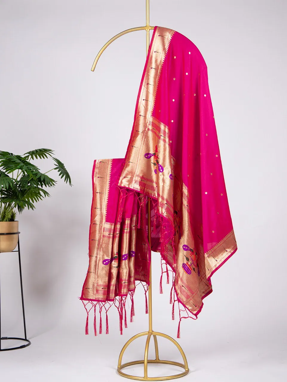 Latest WMN 4003 Jacquard Weaving Zari Work Dupatta Wholesale 2026