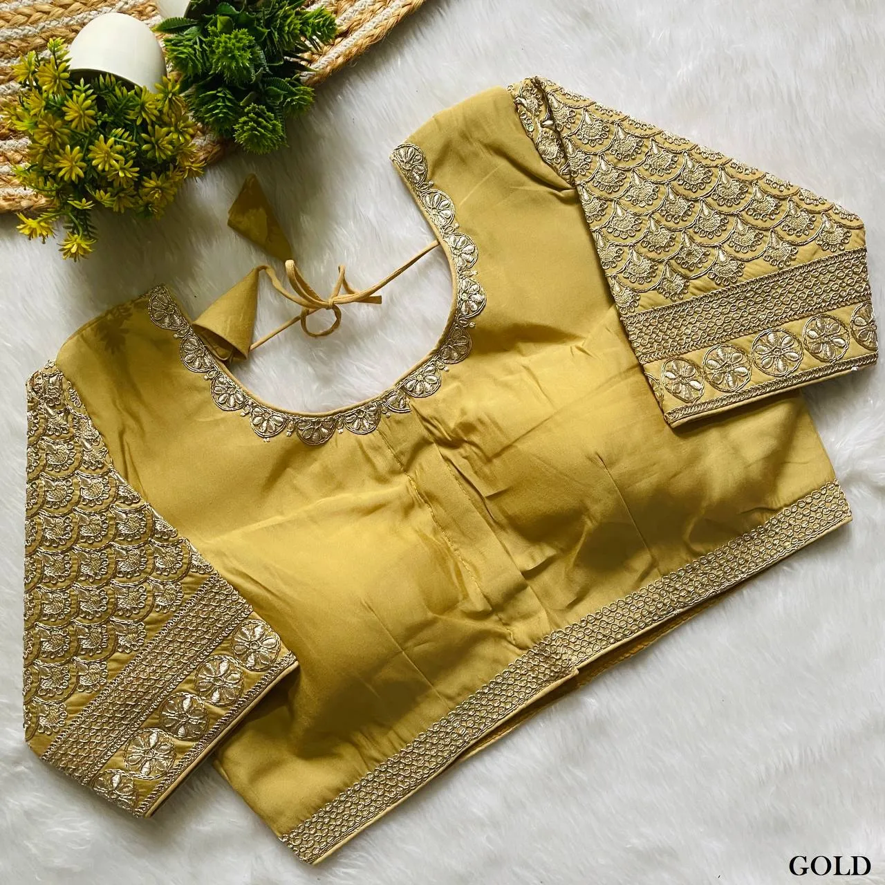 Launching Mrunal 305 Reva Roman Silk Embroidery Party Wear Readymade Blouse 2026