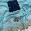 Beautiful RC1 Candy Crush Silk Moti Work Party Wear Saree Wholesale Surat 2026