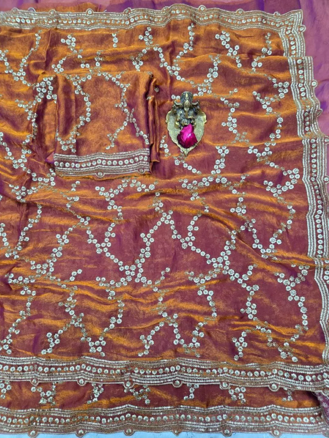 Latest RC1 Kumari Space Silk Original Sikvens Work Saree Wholesale Surat 2026