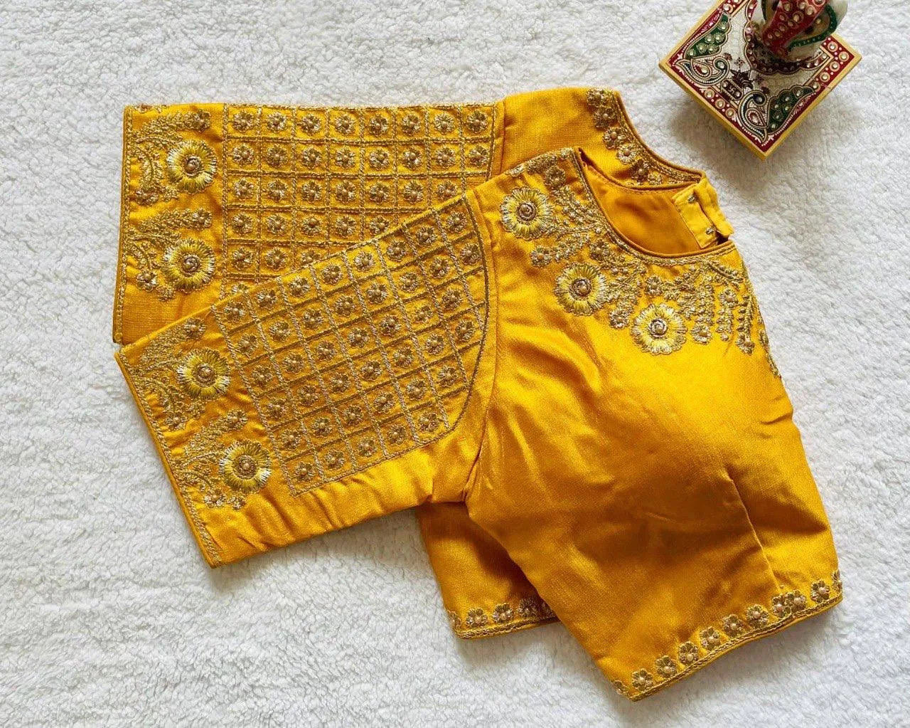 Beautiful Mrunal 278 Milan Silk Festival Readymade Blouse 2026