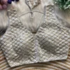 Latest Mrunal 2004 Chandrika Italian Silk Wedding Embroidery Readymade Blouse 2026