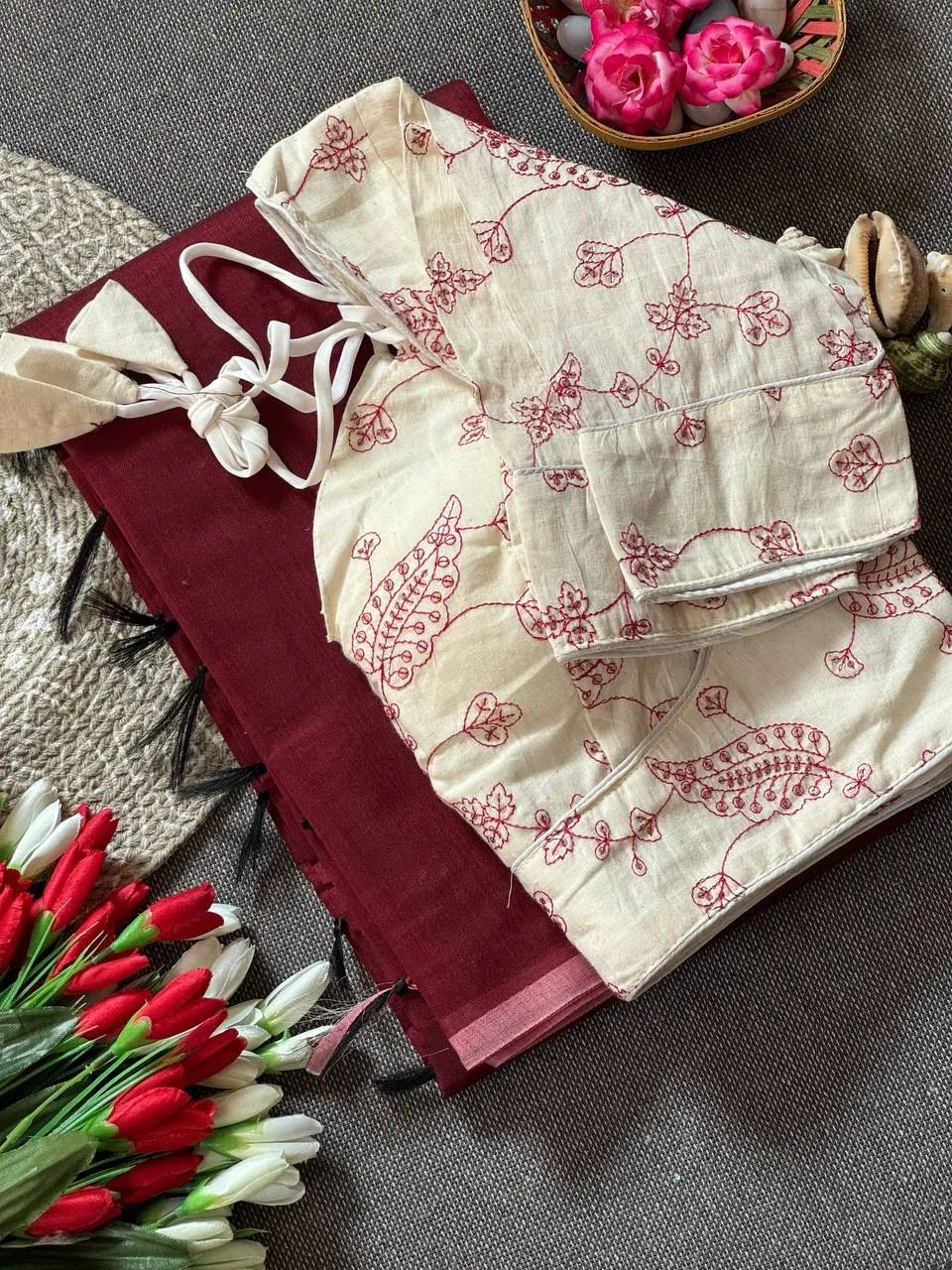 Buy WMS Loom Chanderi Cotton Saree Wholesale Surat 2026