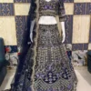 SBD 1686 Mono Satin Silk Wedding Wear Lehenga Choli Wholesale Surat