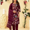 Beautiful Vaniska Fashion Falak Vol 1 Barlin Silk Printed Top Bottom And Dupatta Wholesale 2026