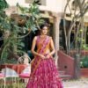 WMN 1256 Tasar Silk Gilded Printed Lehenga Choli Wholesale Surat