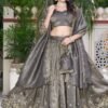 Aawiya 1024 Gold Crush Weaving Zari Work Lehenga Choli Wholesale Surat