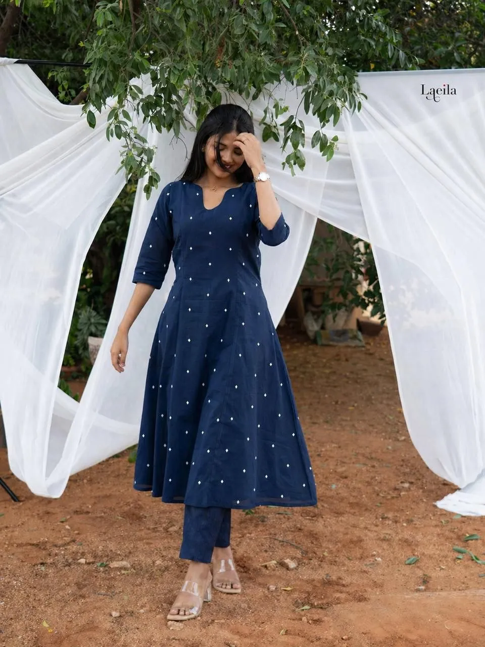 FFD South Cotton Jacquard Work Office Wear Kurti Pant Set Collection