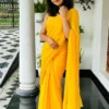 Laxmi 1096 Viscose Georgette Daily Wear Saree In Surat