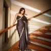 Kusum 814 Kajol Black Beauty Rangoli Silk Bollywood Trending Party Wear Saree