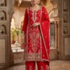 NFD 5062 Chinon Silk Embroidery Readymade Dress Wholesale Surat