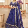 Zeel 7423 Organza Embroidery Sequence Work Printed Lehenga Choli Surat