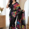WMS Semi Model Silk Party Wear Printed Saree Collection