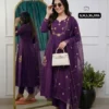 ATQ 2145 Chanderi Silk Embroidery Raksha Bandhan Dress Online Market