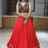 WMT 8014 Rayon Cotton Gota Patti Work Navratri Chaniya Choli