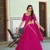 WMN 1441 Meherva Chinon Thread Embroidery Work Lehenga Choli Online Market