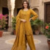 Deepika 1604 Mul Chanderi Thread Work Party Wear Readymade Dress