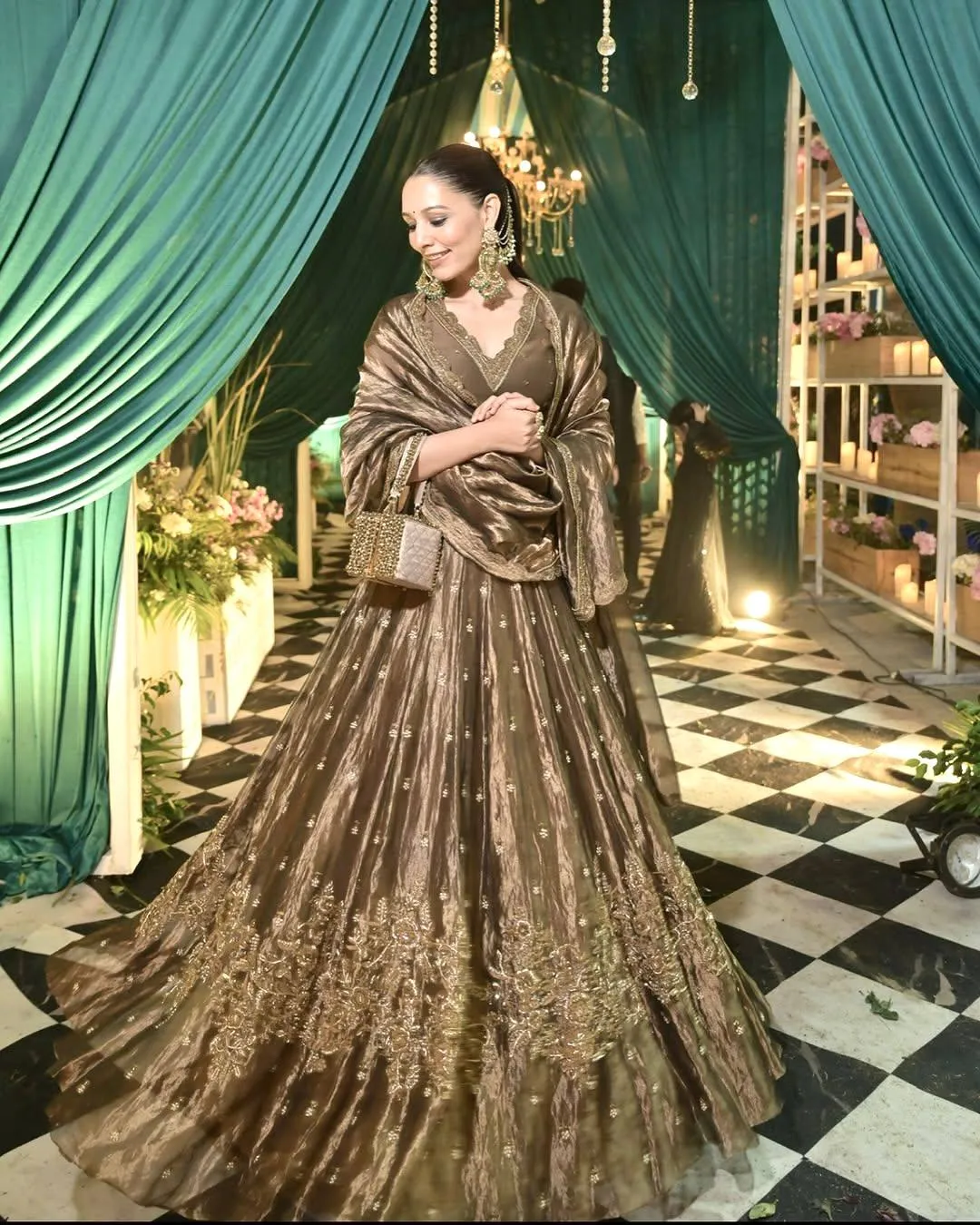 C585 170 Gmy Silk Embroidery Wedding Lehenga Choli Wholesale Surat