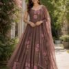 SWT 339 Georgette Festival Anarkali Gown Wholesale Surat