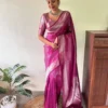 Rani 7002 Lichi Silk Jacquard Work Festival & Party Wear Saree Wholesale Surat