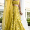 Zeel 15066 Georgette Embroidery Party & Wedding Wear Lehenga Choli Wholesale Surat