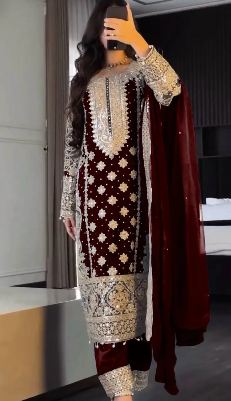 Sabina 1654 Georgette Wedding Wear Pakistani Suit Wholesale Surat
