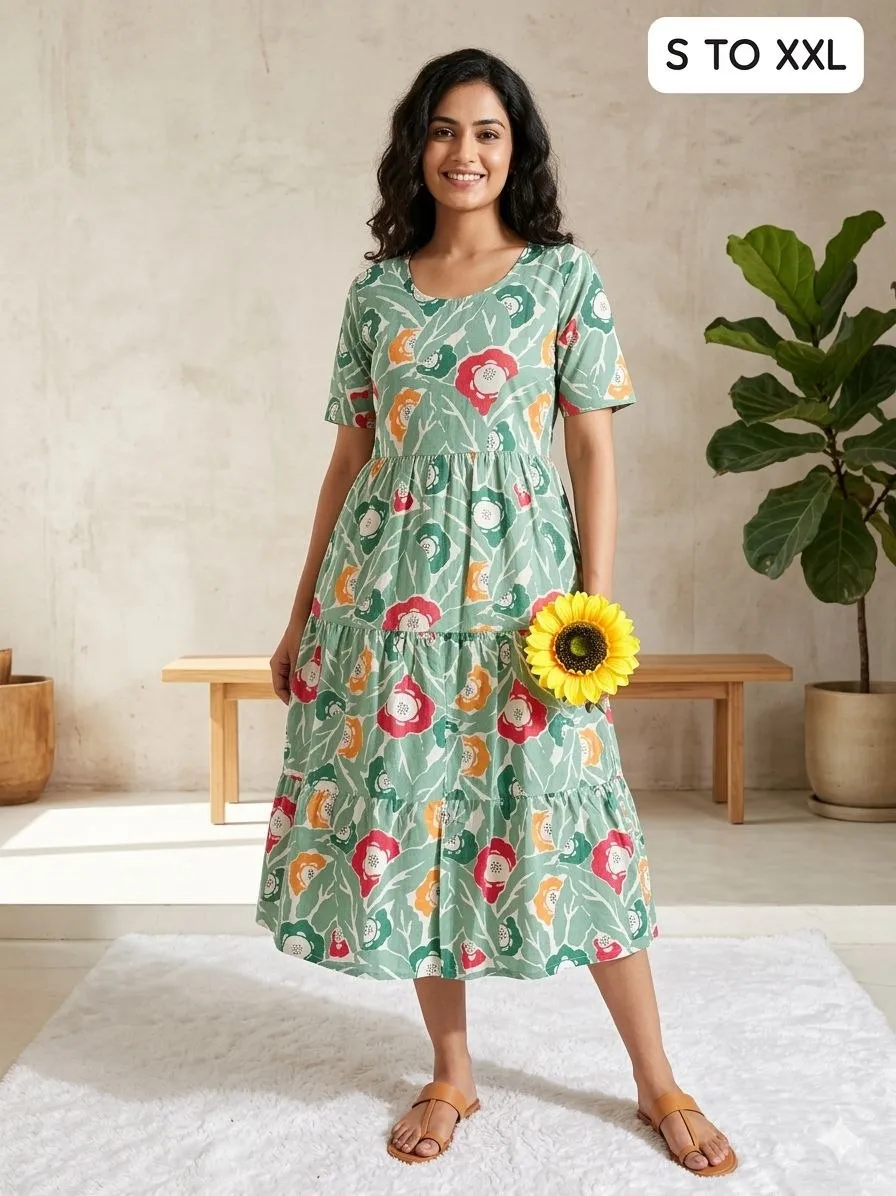 RM Elegant Cotton Designs One Piece Western Wholesale Surat
