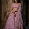 SBD 1702 Net Sequins Embroidery Wedding Wear Lehenga Choli Wholesale Surat