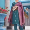 FFD Silk Jacquard Festival Readymade Dress Wholesale Surat